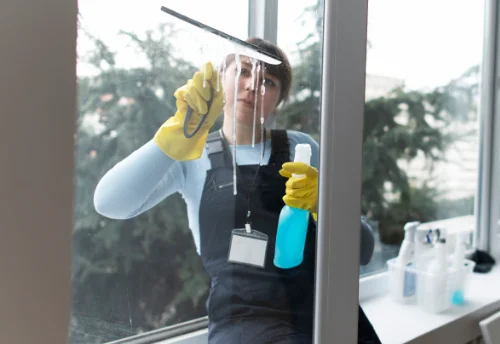 Nettoyage de vitres intérieures et extérieures à Lehaucourt